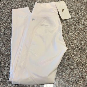 Fabletics High Waisted Iridescent 7/8 Leggings XS